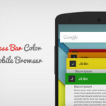 How to Change Address Bar Color in Mobile Browser Matching Blogger Blog