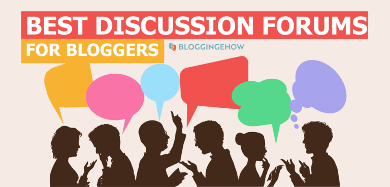 Top 5 Discussion Forums for Bloggers for Self Promotion
