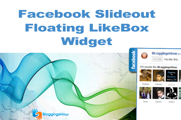 Facebook Slideout Floating LikeBox Widget for Blogger
