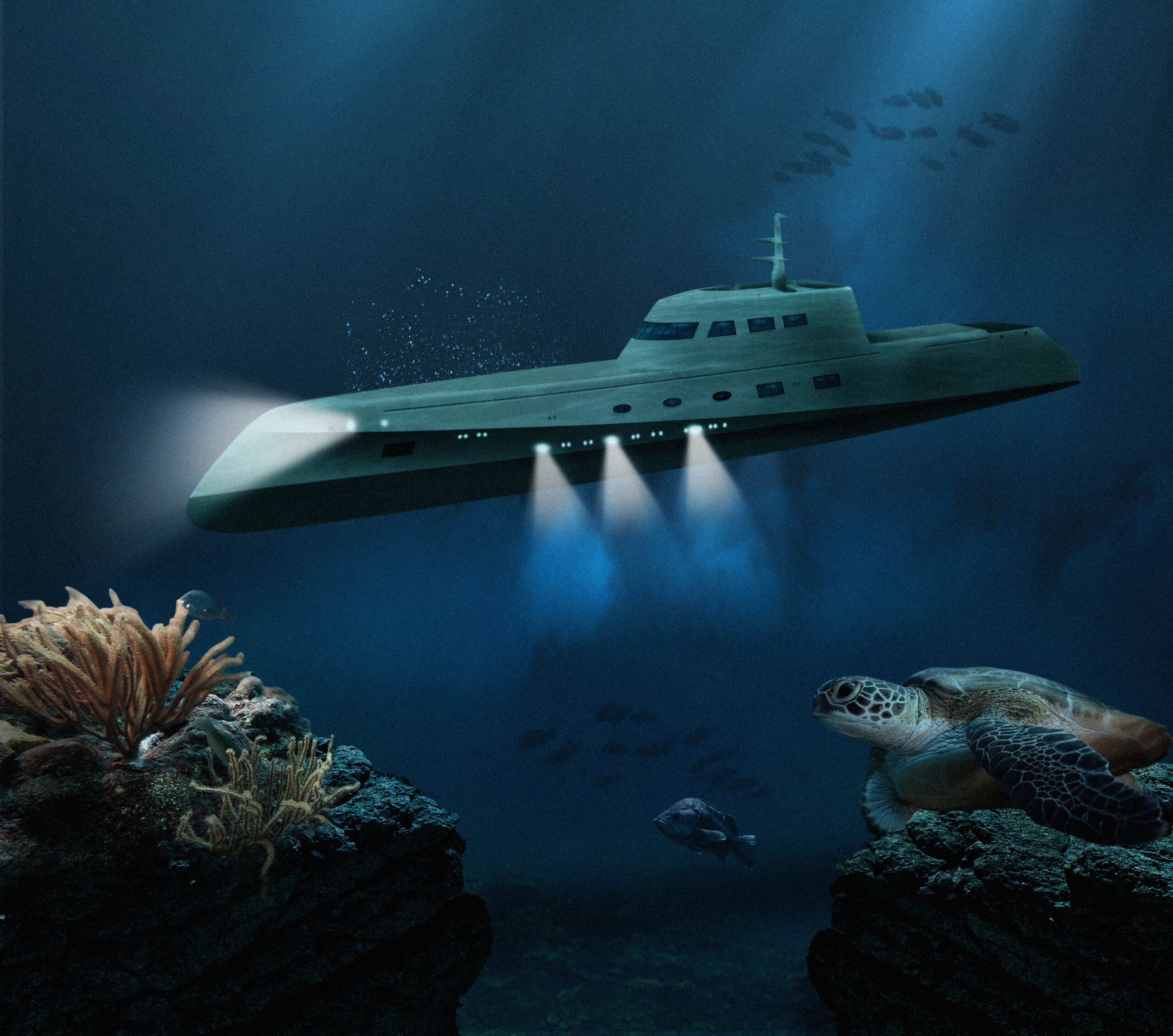 Lover's Deep Luxury Submarine