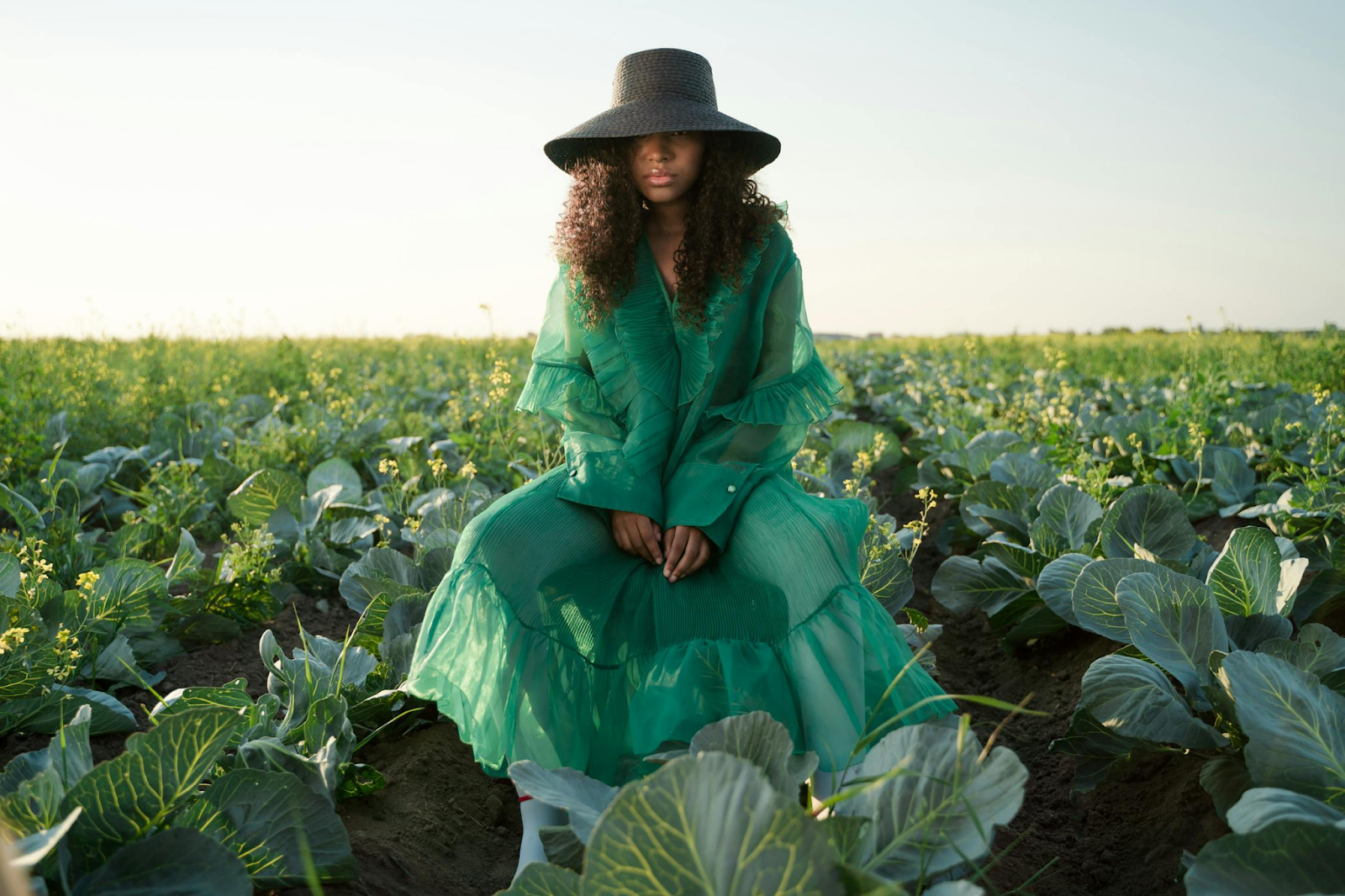 The Puzzling Rise of the Green Dress Trend
