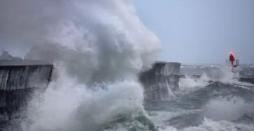 Storm Benjamin arrives with warnings of heavy rain and strong winds across the UK and Europe